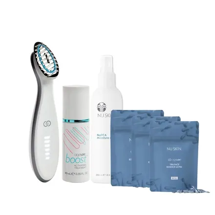 Rutina facial de luminosidad, hidratación y firmeza