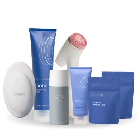 Dúo de dispositivos para cuidado facial y corporal